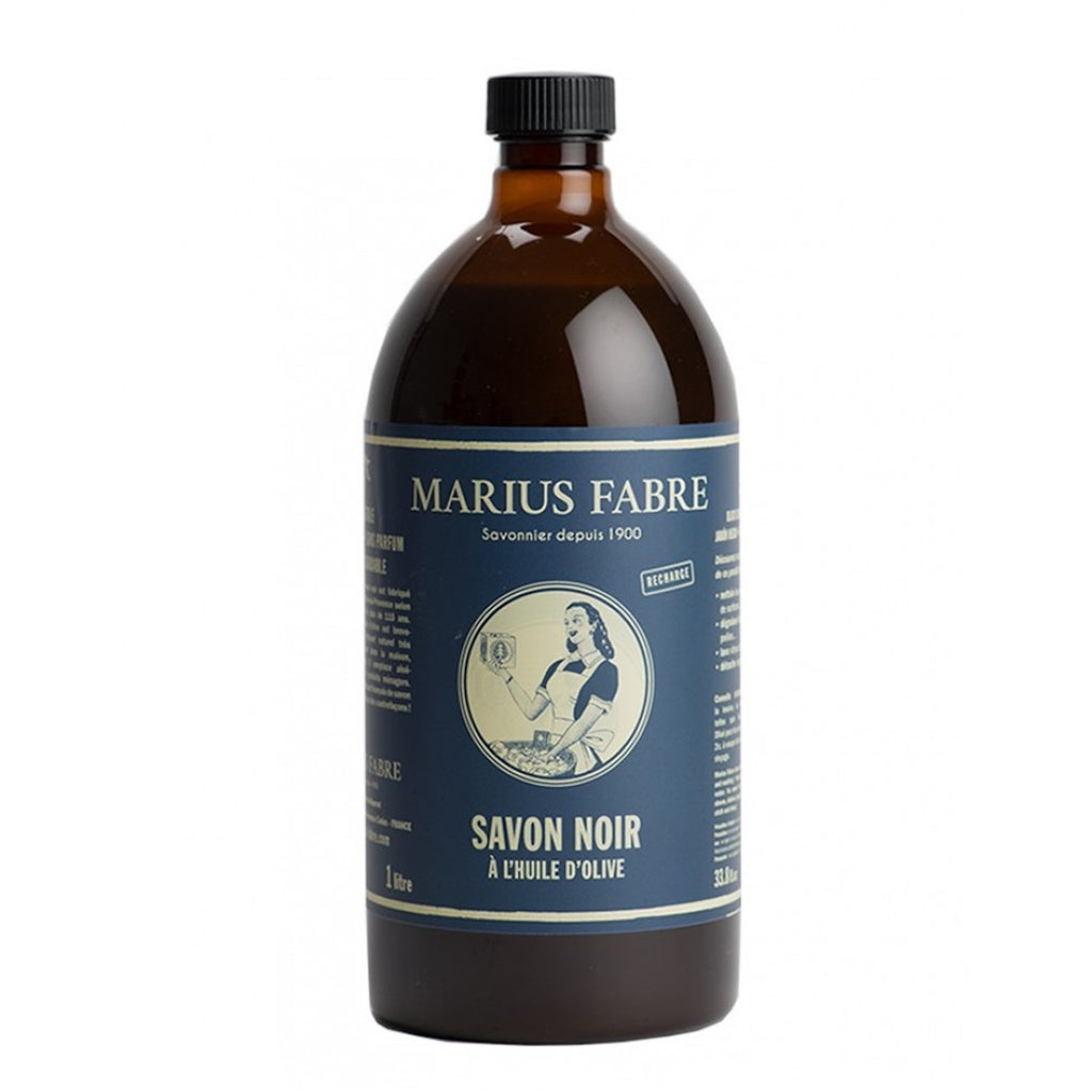 Liquid Black Soap Olive Oil NATURE 1L- Marius Fabre